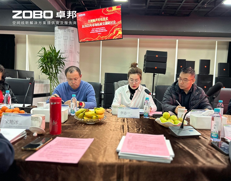 共築智控新生態 | 2025音視頻聲光電技術與市場拓展研討會在ZOBO香蕉视频APP在线观看召開