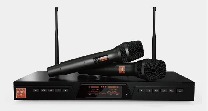 BBS話筒 W-888無線話筒,智能無線麥克風,專用演出舞台主持,家用K歌麥克風
