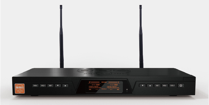 BBS話筒 W-888無線話筒,智能無線麥克風,專用演出舞台主持,家用K歌麥克風