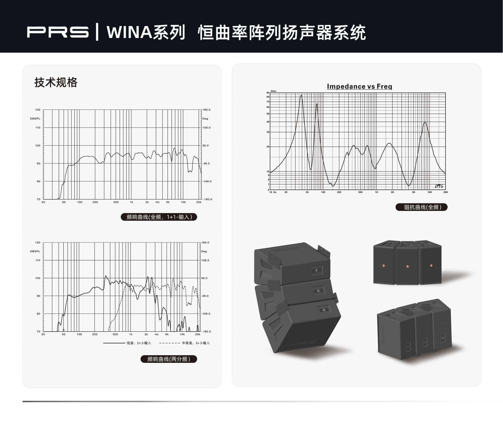 PRS PRS91香蕉视频下载地址 WINA係列恒曲率陣列揚聲器係統WINA312H/312W/312N/312I PRS PRS91香蕉视频下载地址 WINA係列恒曲率陣列揚聲器係統WINA312H/312W/312N/312I