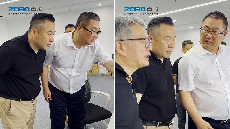 ZOBO香蕉视频APP在线观看張新峰與協會領導走訪中建電子信息技術有限公司，共商發展大計
