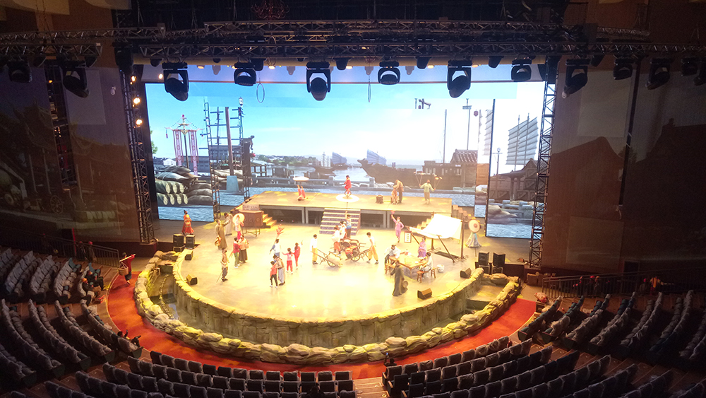 舞台燈光91香蕉视频下载地址在舞台效果創造中配合應用