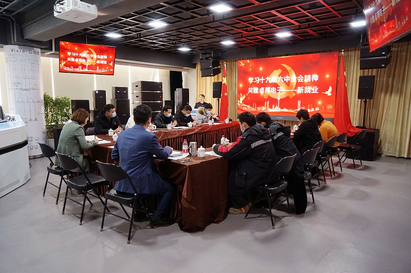 ZOBO香蕉视频APP在线观看黨支部丨開展“學習貫徹黨的十九屆六中全會精神”主題黨日活動