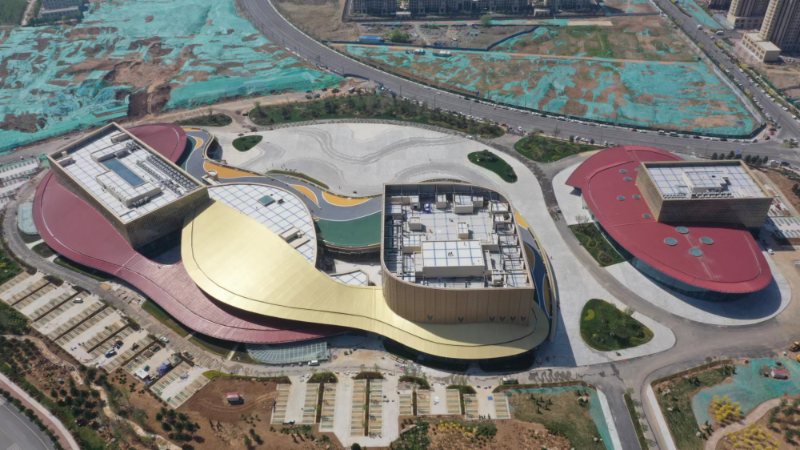 喜報!助力榮獲年度建設工程魯班獎丨PRS91香蕉视频下载地址品牌為沂水縣市民文化藝術提供空間視聽解決方案