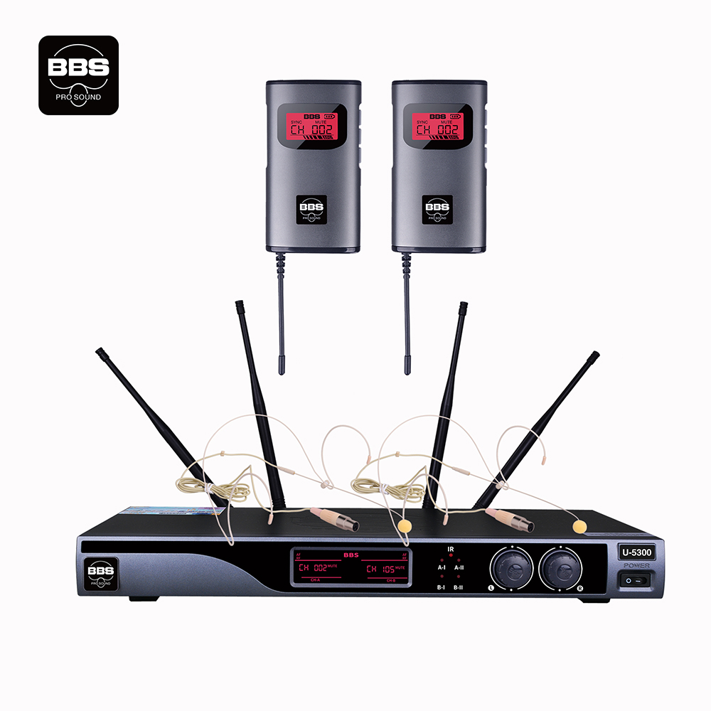 BBS商用話筒 U-5300D 舞台演出麥克風 無線麥克風 無線會議話筒-BBS話筒 頭戴話筒BBS商用話筒 U-5300D 舞台演出麥克風 無線麥克風 無線會議話筒-BBS話筒商用係統U-5300
