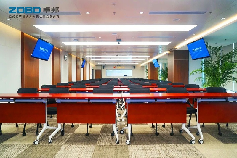 8會議案例丨ZOBO香蕉视频APP在线观看 PRS91香蕉视频下载地址為外企大廈提供空間視聽解決方案及服務