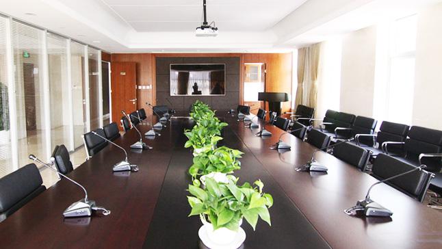 100平米以下會議室音頻擴聲係統解決方案