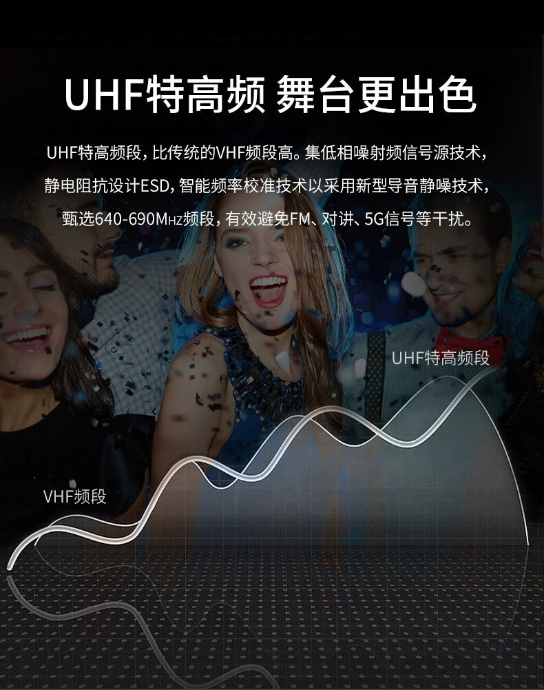BBS娛樂話筒 F-80PLUS無線智能演出麥克風 舞台主持 KTV話筒 K歌高端演出話筒-BBS話筒