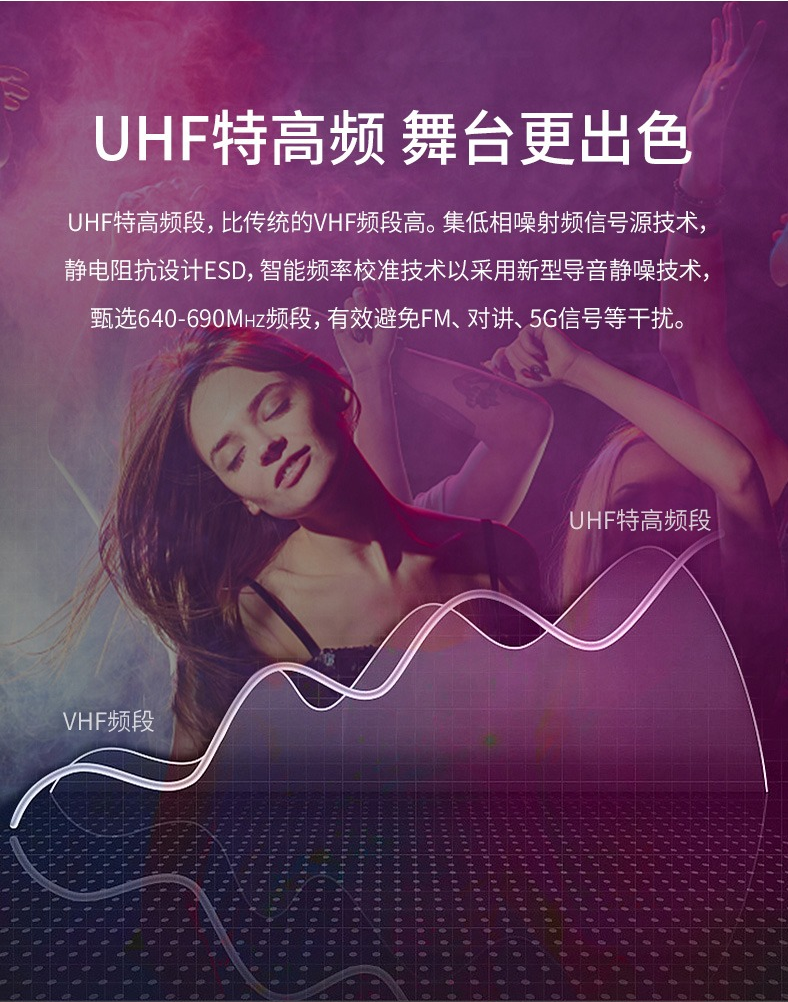 BBS娛樂話筒 U-4100D K歌之悅係列 娛樂係統 無線麥克風 KTV話筒 高端演出話筒