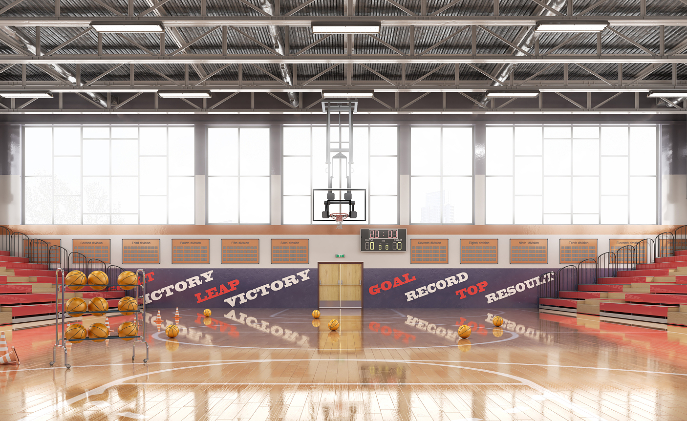 學校室外風雨操場擴聲係統解決方案