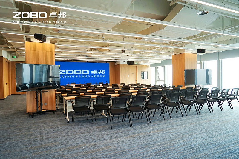 9ZOBO香蕉视频APP在线观看多功能廳案例 | 豐匯空間視聽解決方案及服務